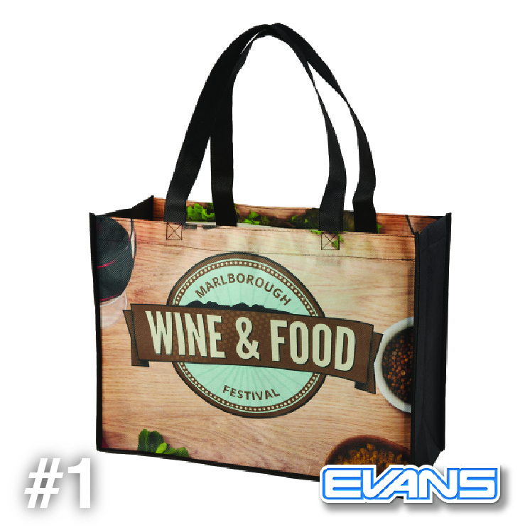 Sublimated Non-Woven Shopping Tote 