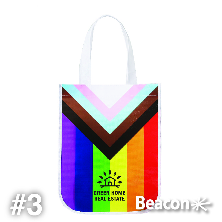 Progress Pride Laminated Fashion Tote Bag