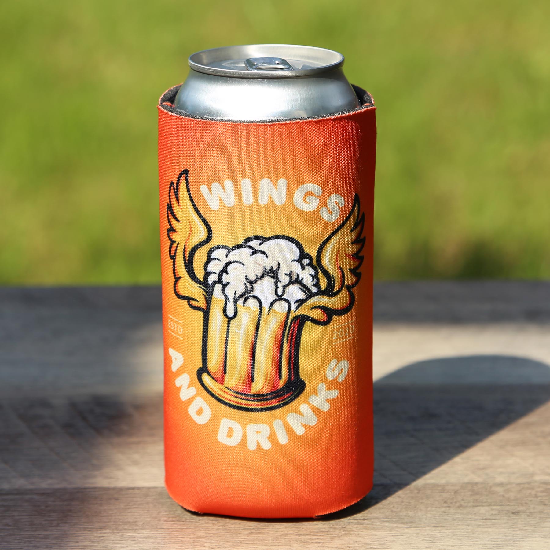 BEST Full Color 16 oz Can Cooler