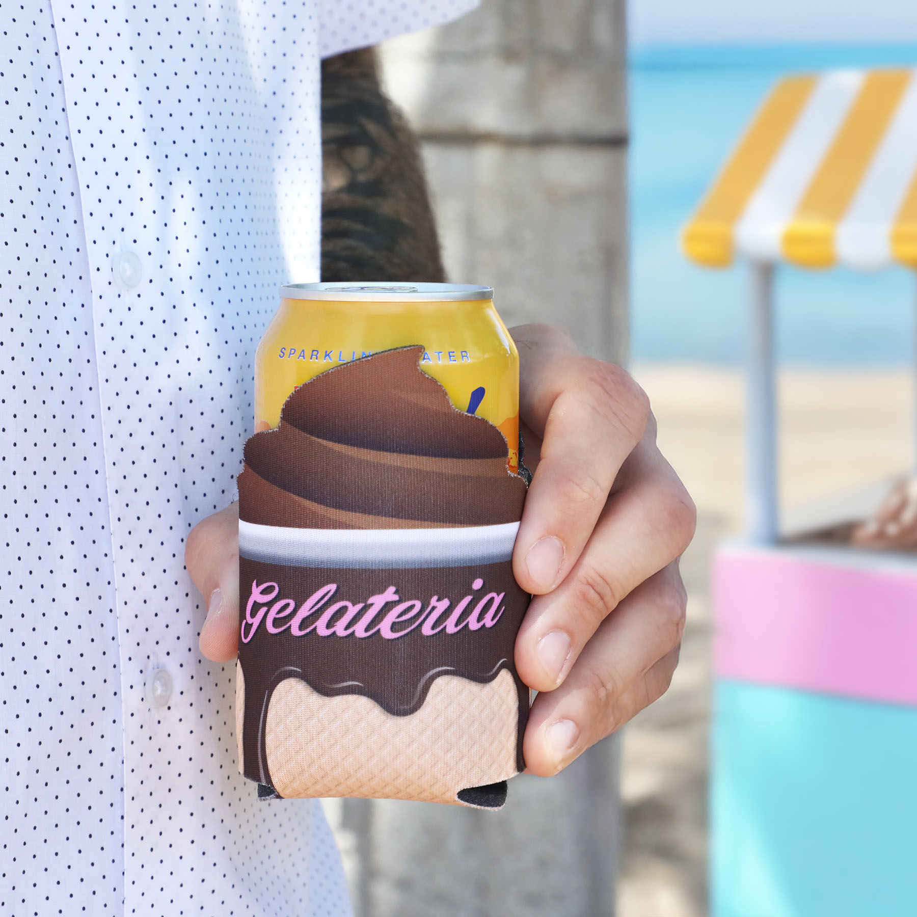 American Made Ice Cream Can Cooler​