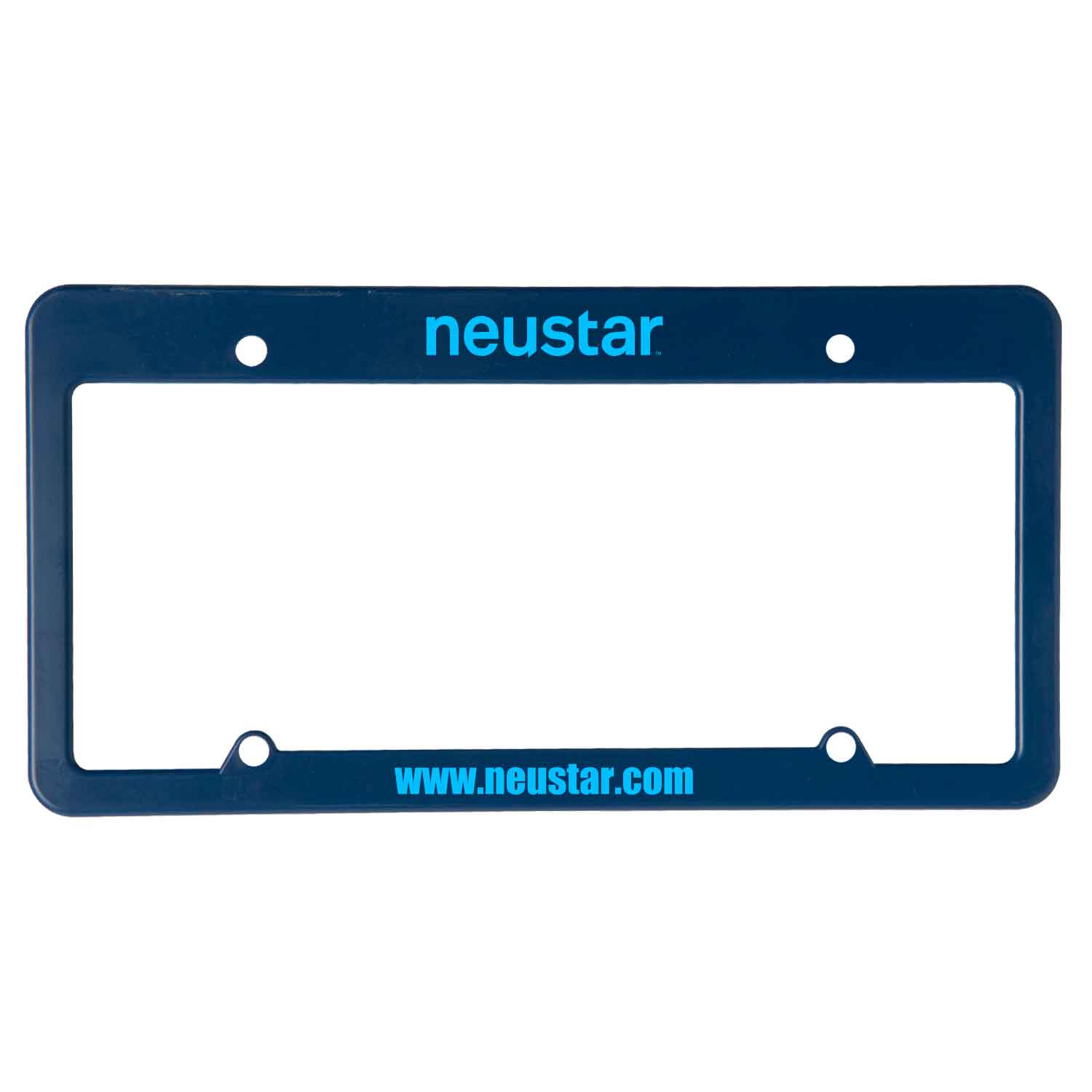 License Plate Frame: 4 Hole With Straight Bottom - HPG Brands