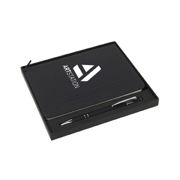 Magnetic Journal & Metal Pen Set