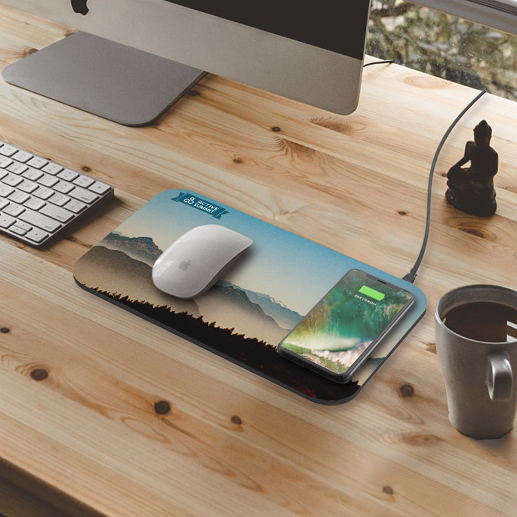 Nowire Wireless Charging Mouse Pad
