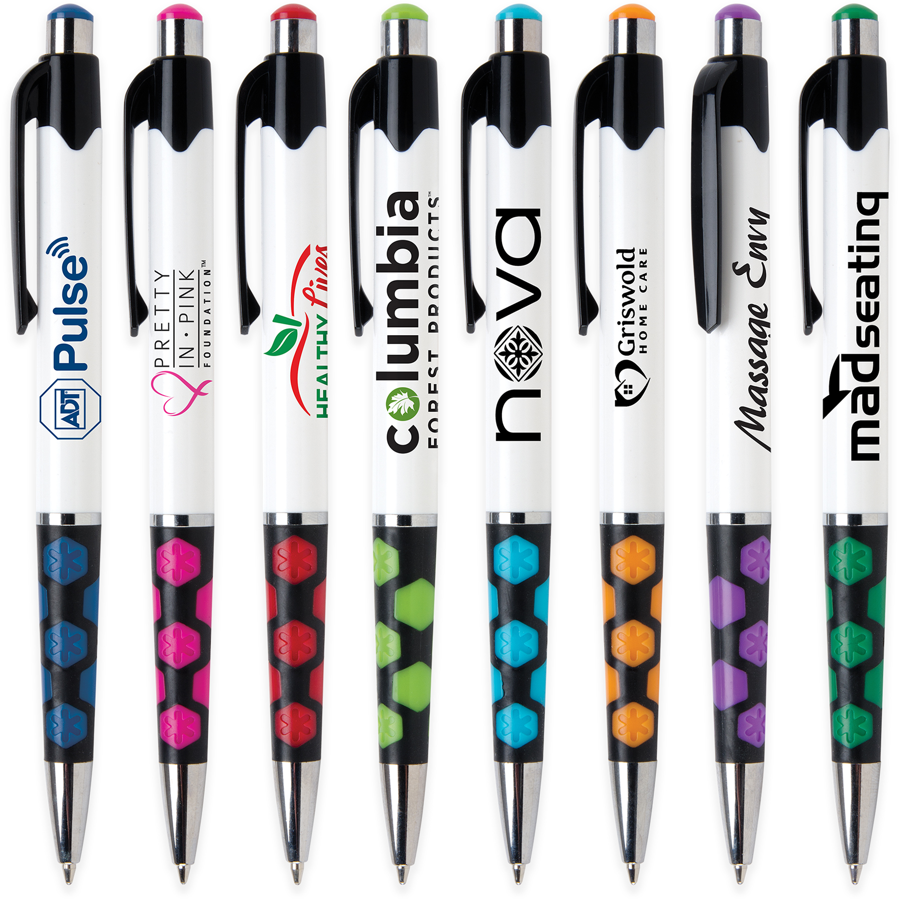 Mardi Gras® Hex Pen (Pat #D709,951)