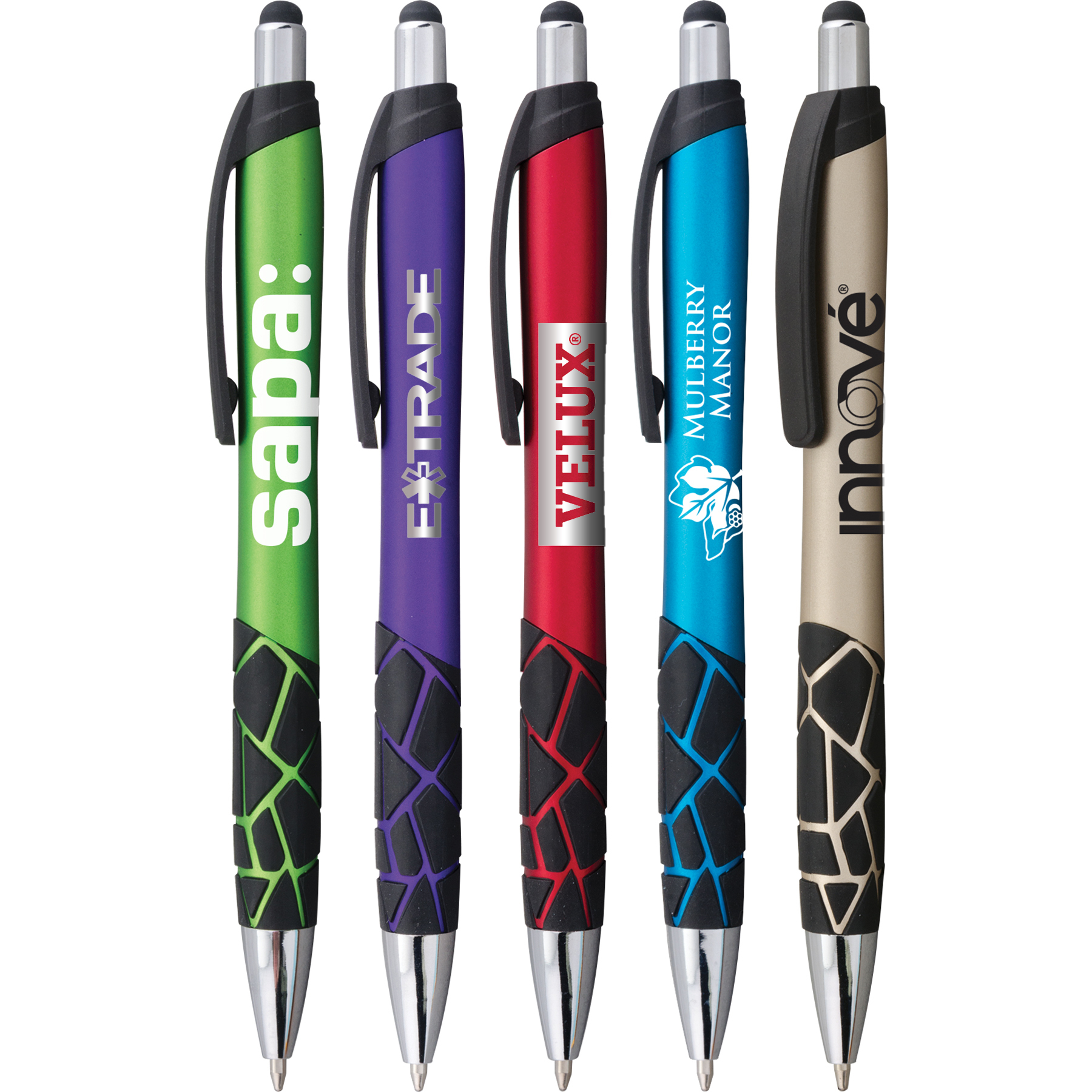 Mosaic Metallic Stylus Pen