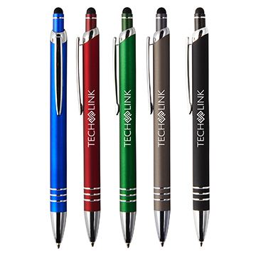 Venice Velvet-Touch Aluminum Stylus Pen
