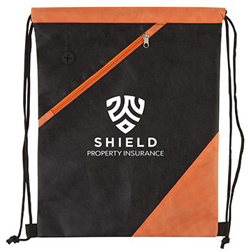 Apex RPET Non-Woven Drawstring Backpack - HPG Brands