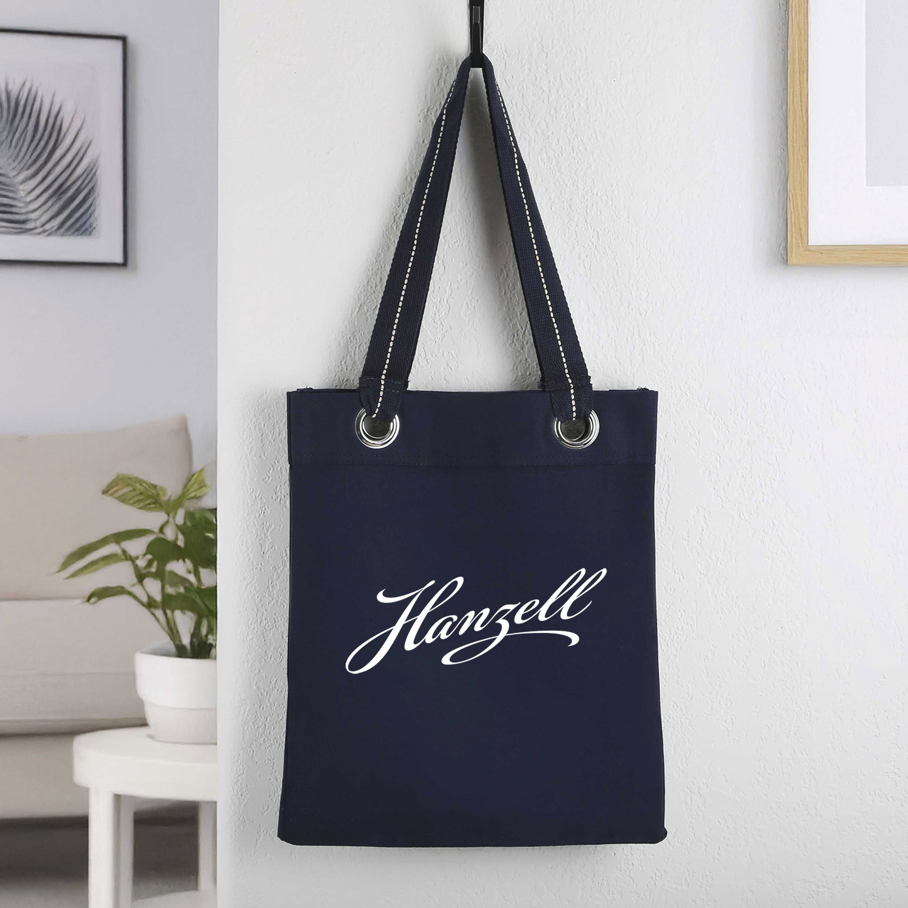 12Oz. Klamath Cotton Canvas Tote With Large Grommets