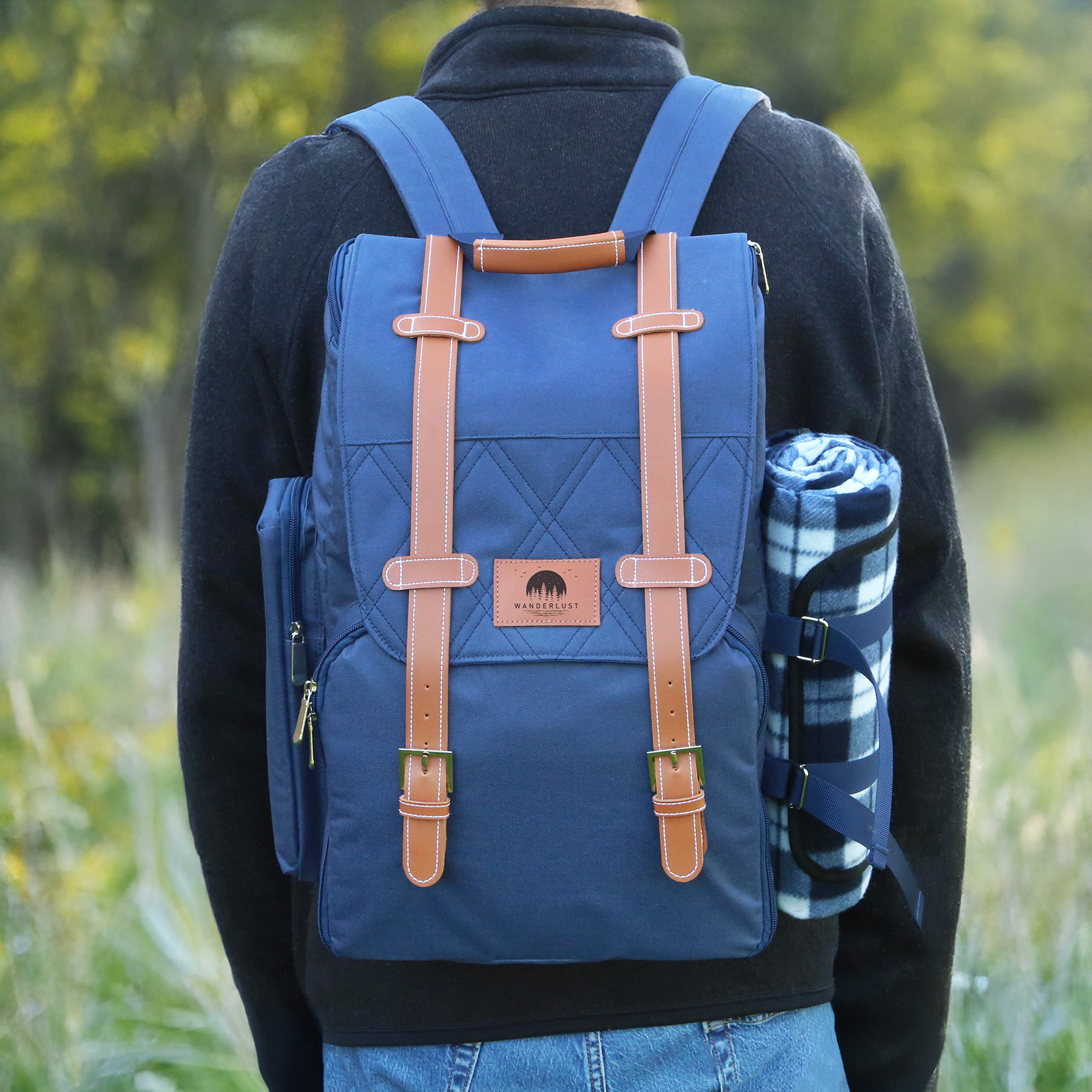 Dolores Park Pack Picnic Backpack For Two