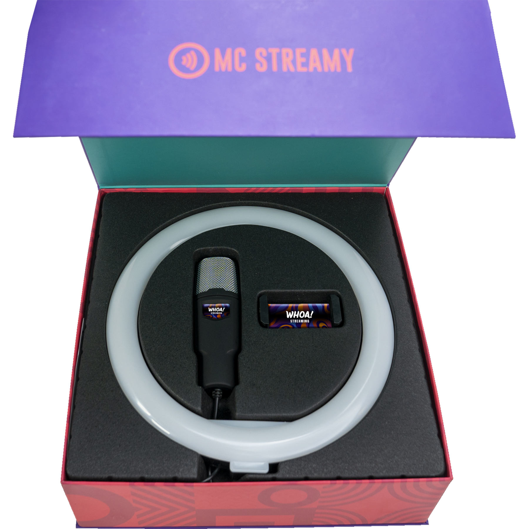 McStreamy Ring Light Phone Stand