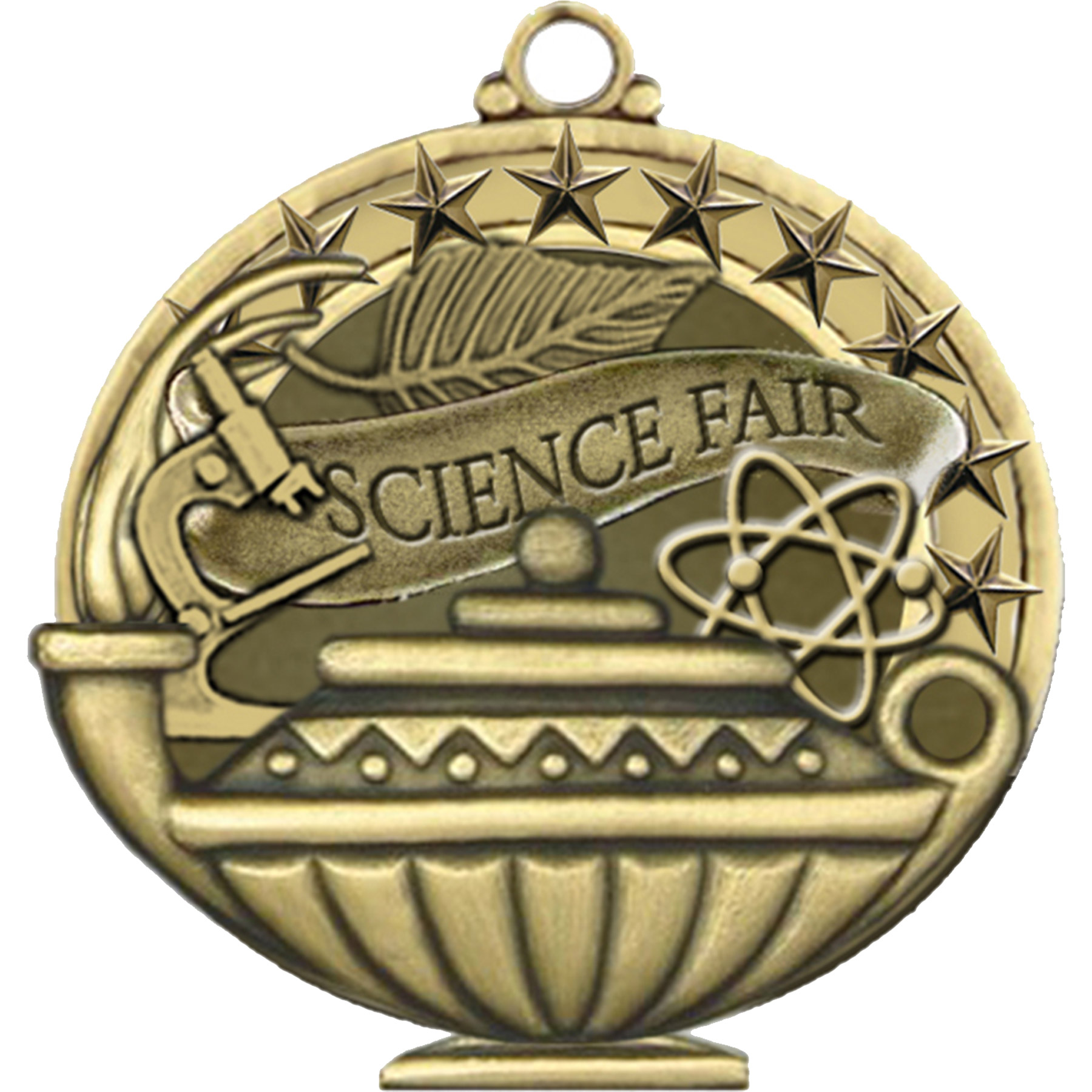 Stock Academic Medals: Science Fair