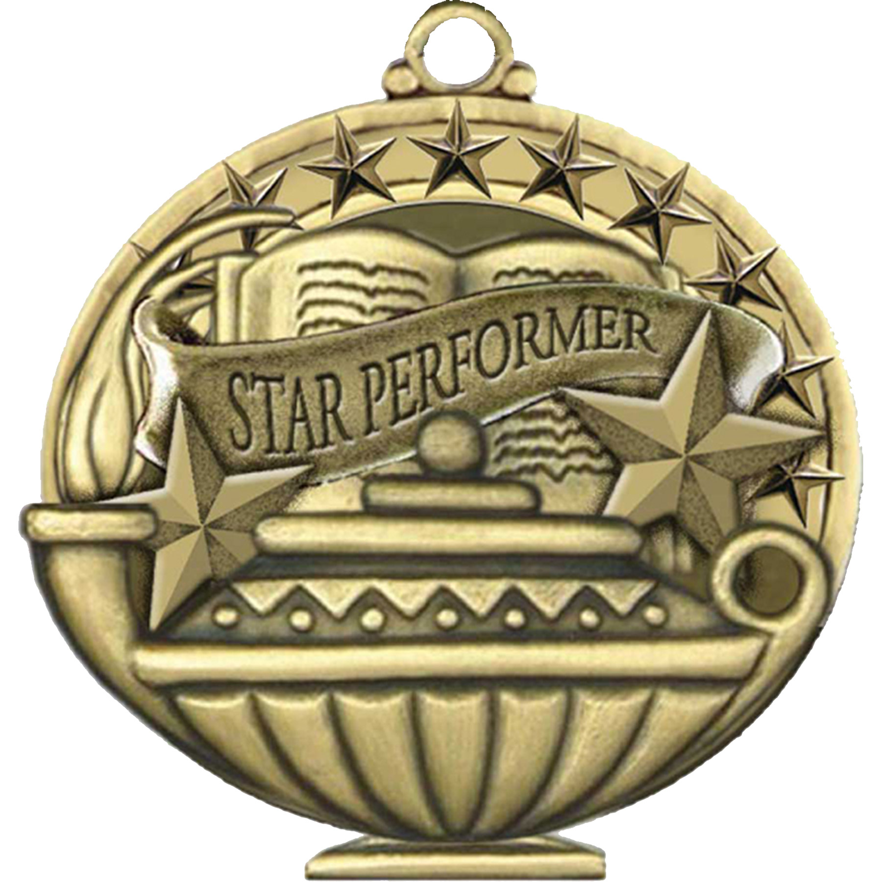 Stock Academic Medals: Star Performer