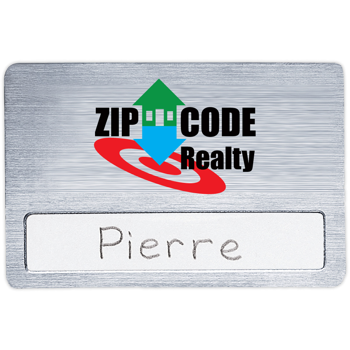 Atlanta Reusable Vogue Name Badge (Standard Size 3" x 2")