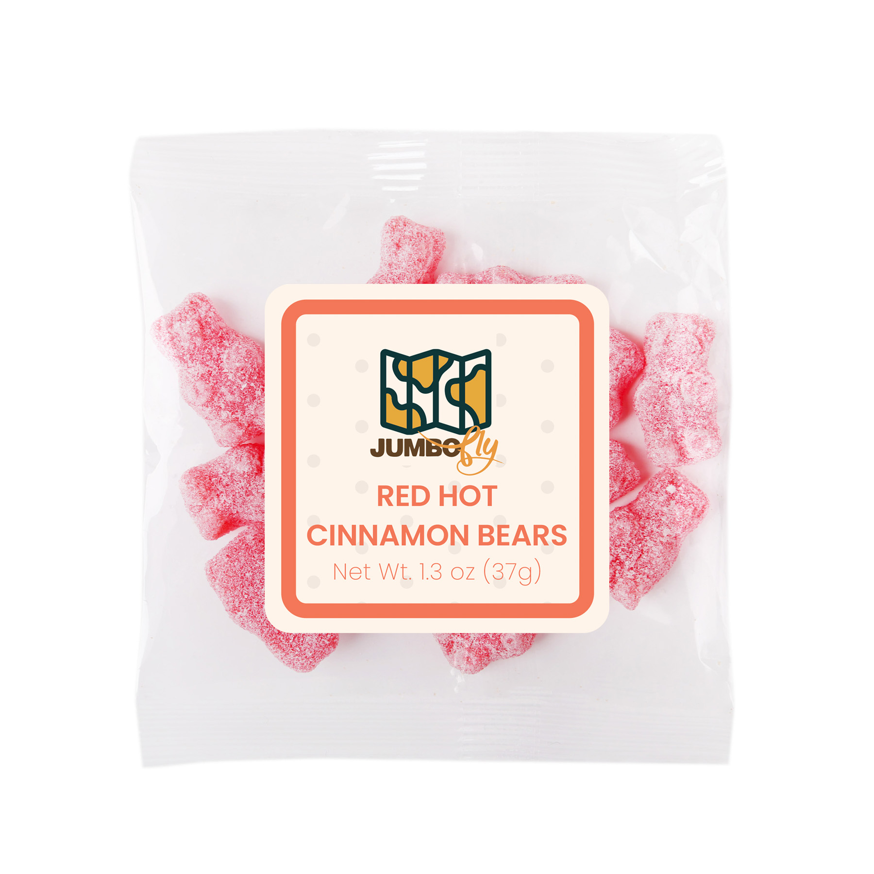 Jelly Belly® Unbearably Hot Cinnamon Bears: Taster Packet