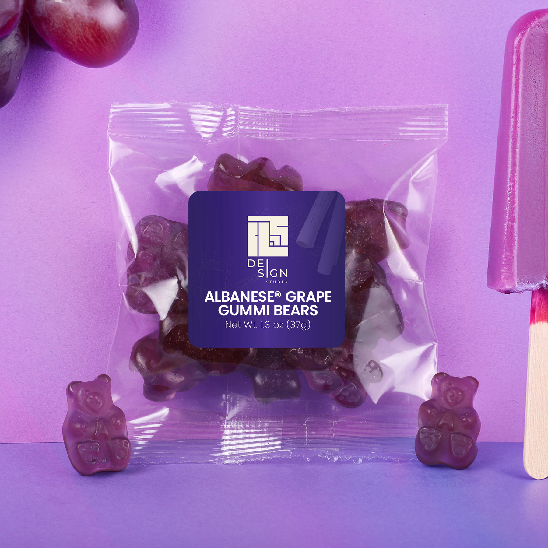 Albanese® Grape Gummi Bears: Taster Packet