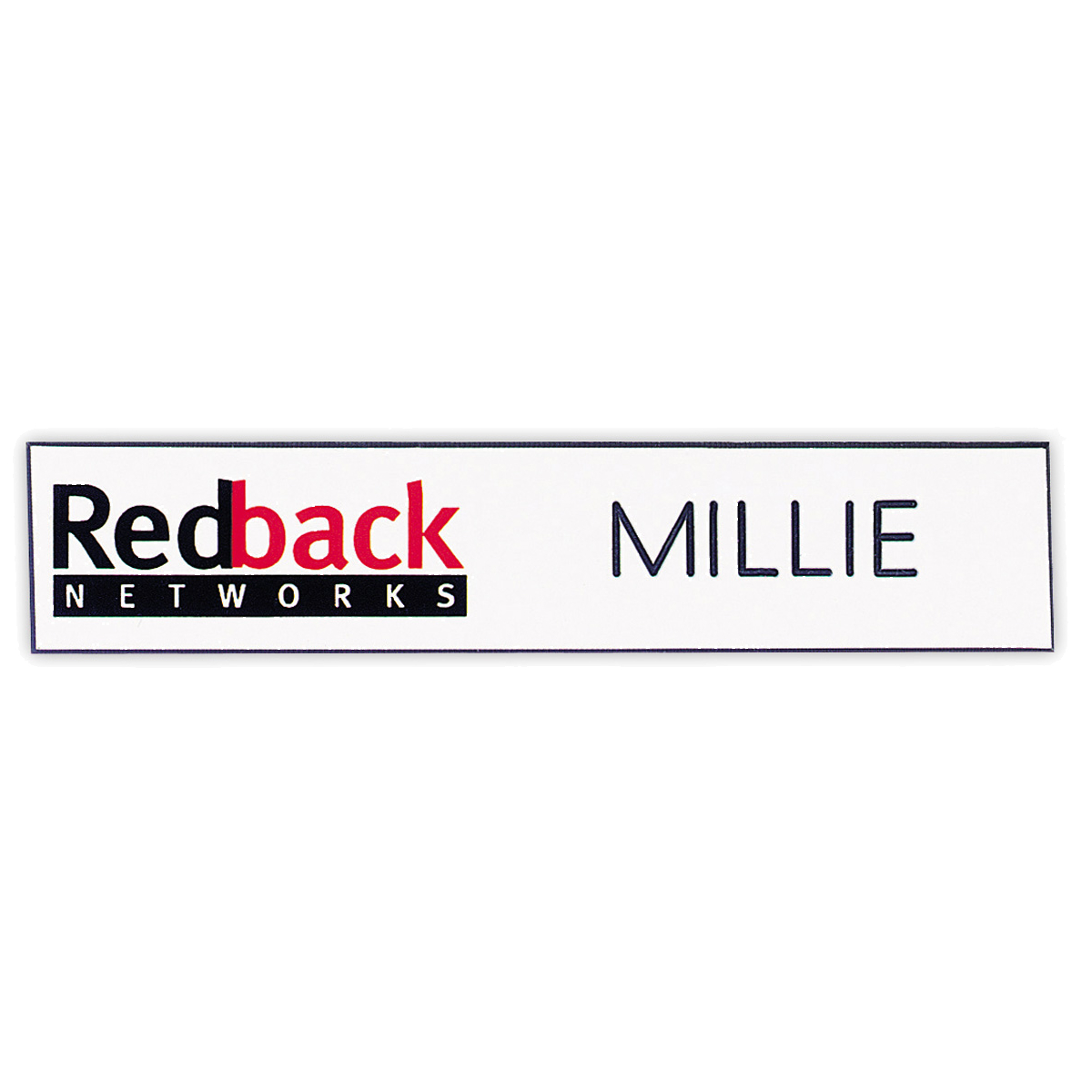 Chicago Plastic Name Badge (Custom sized between 0 and 3 sq. in.)