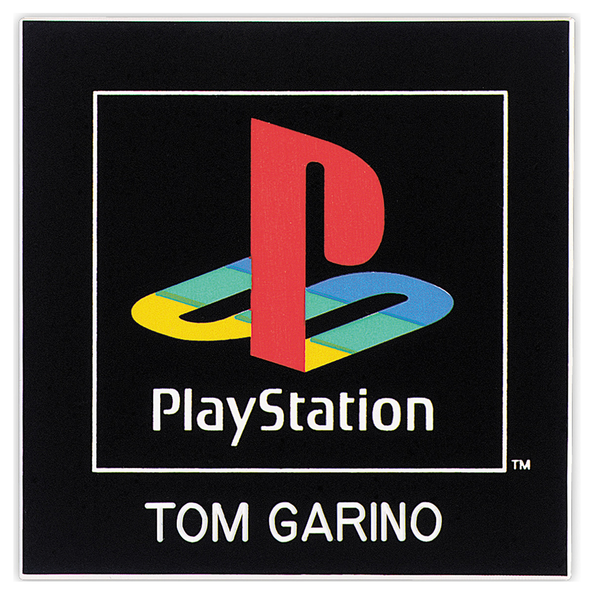 Chicago Plastic Name Badge (Custom sized between 3 and 6 sq. in.)