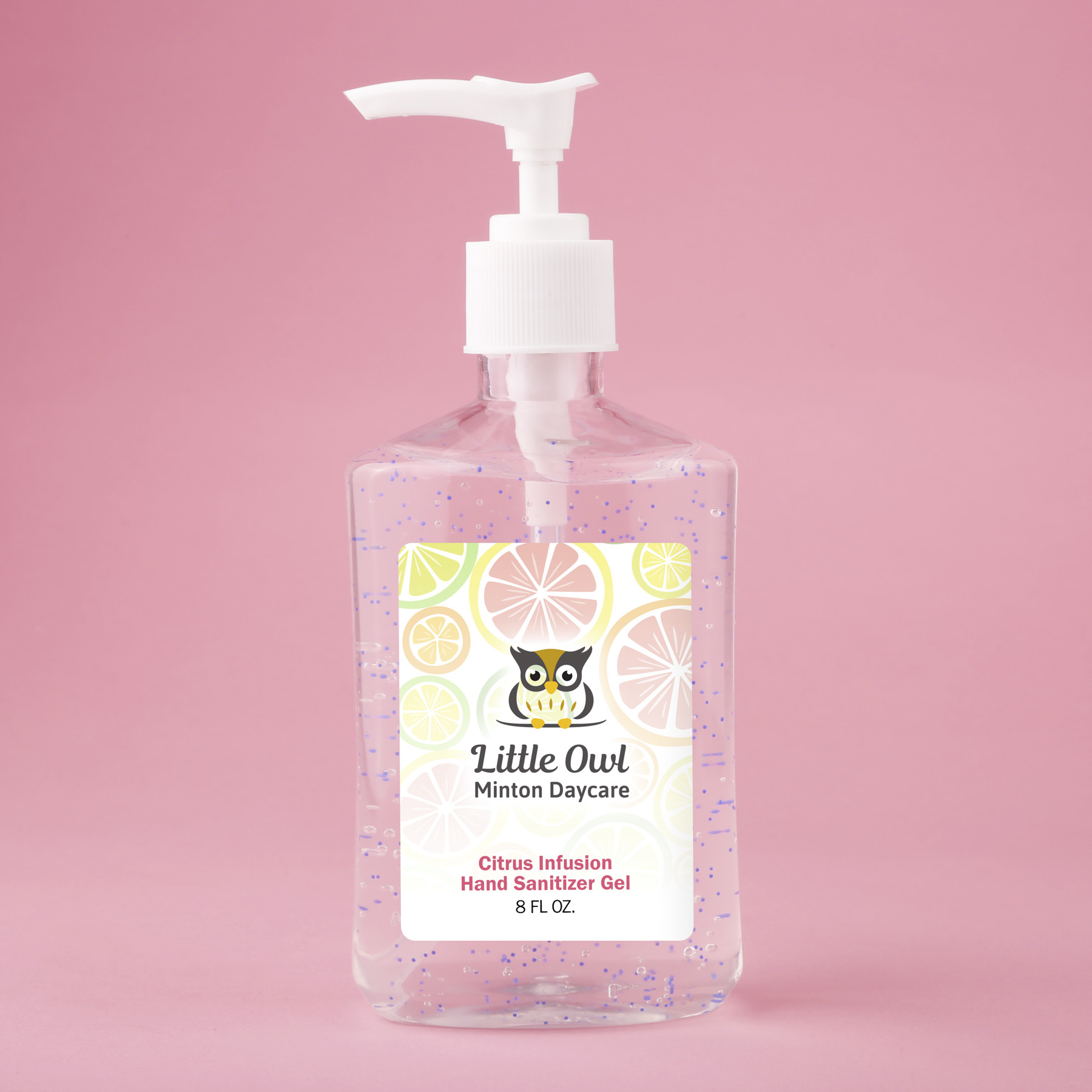 Hand Sanitizer With Moisturizing Beads: 8 Oz