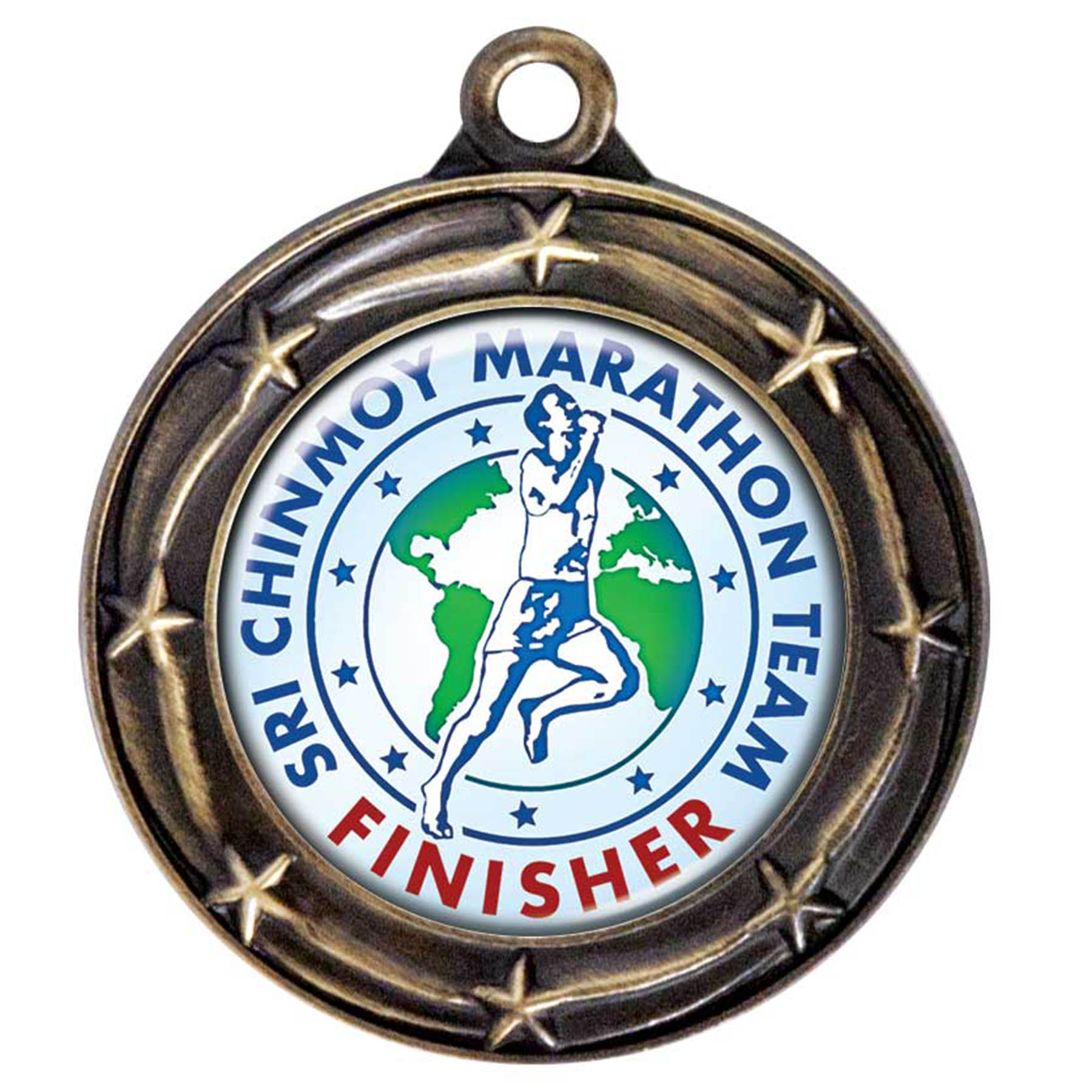 Digistock Medals: Shooting Star Border With 2" Dia Insert
