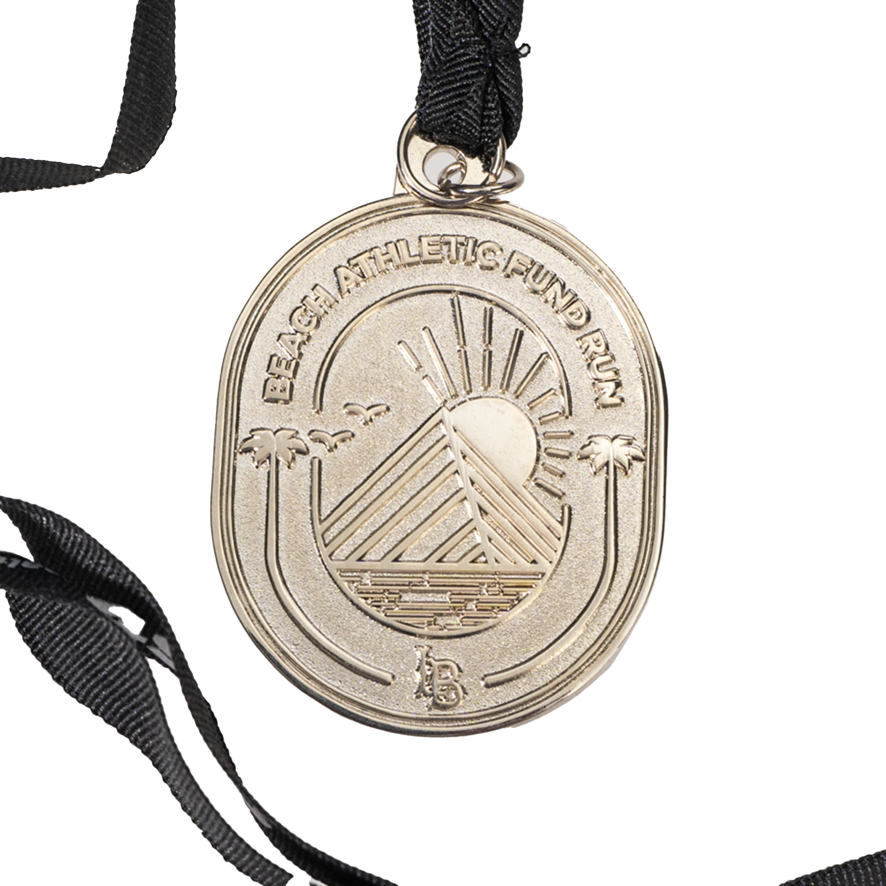Diestruck Sandblasted Medals: 3" Dia