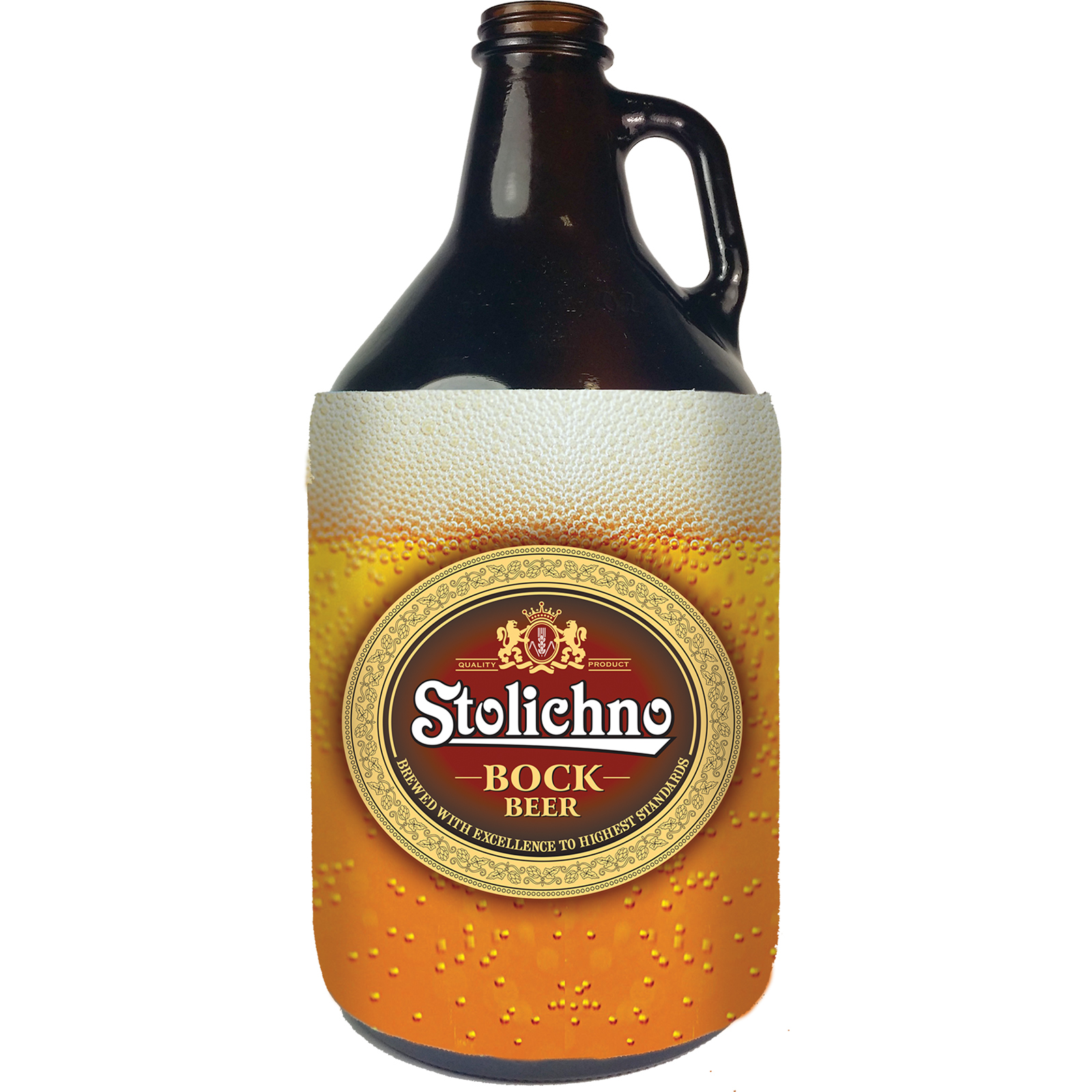 Full Color Neoprene Growler Sleeve