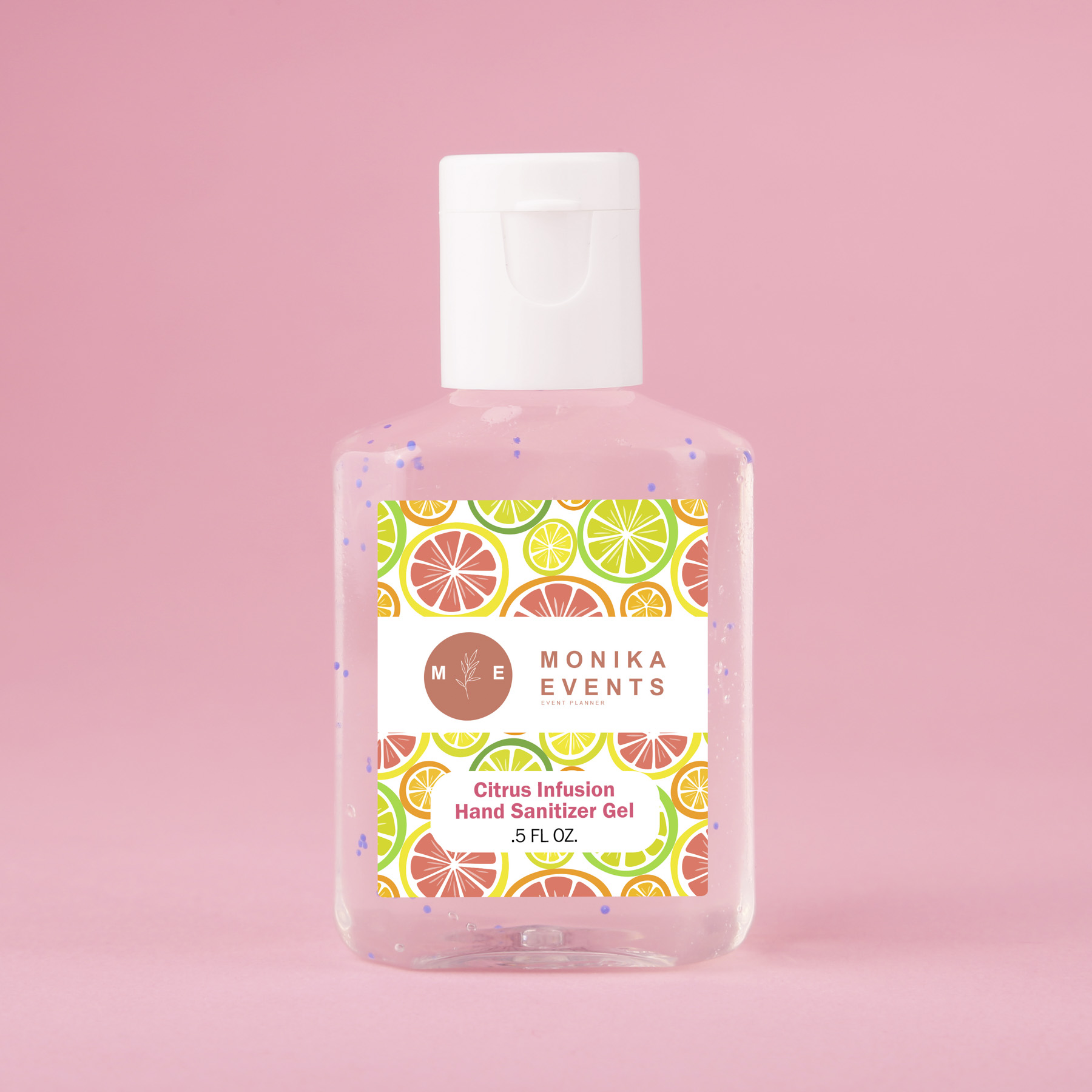 Hand Sanitizer Gel With Moisture Beads: 1/2 Oz Travel Size