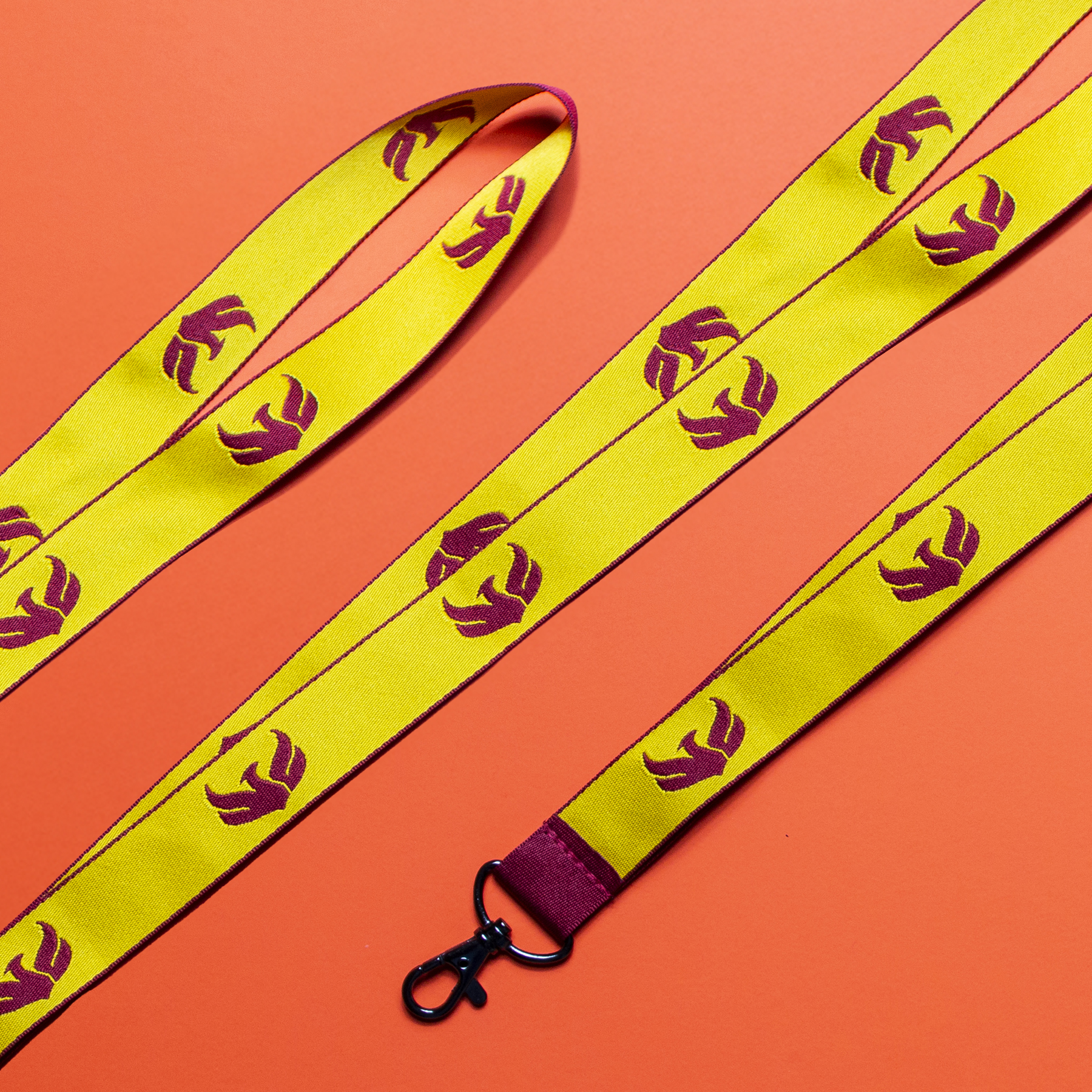 Woven Lanyards: 1" W X 36" L