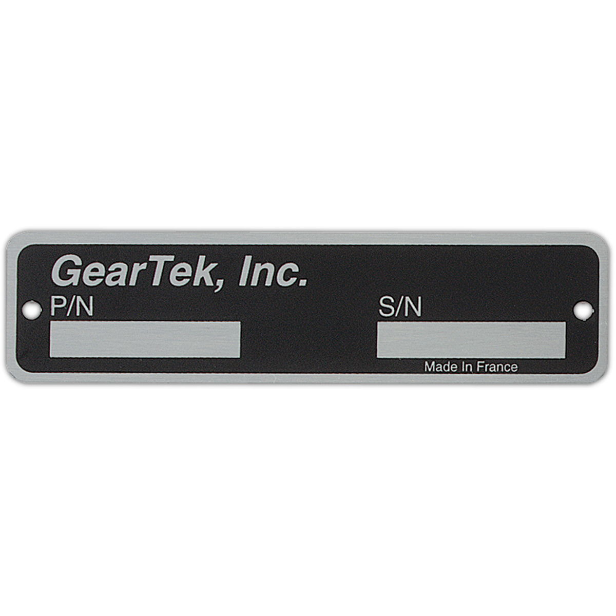 Metal Plates & Signage: 3-6 sq. in.