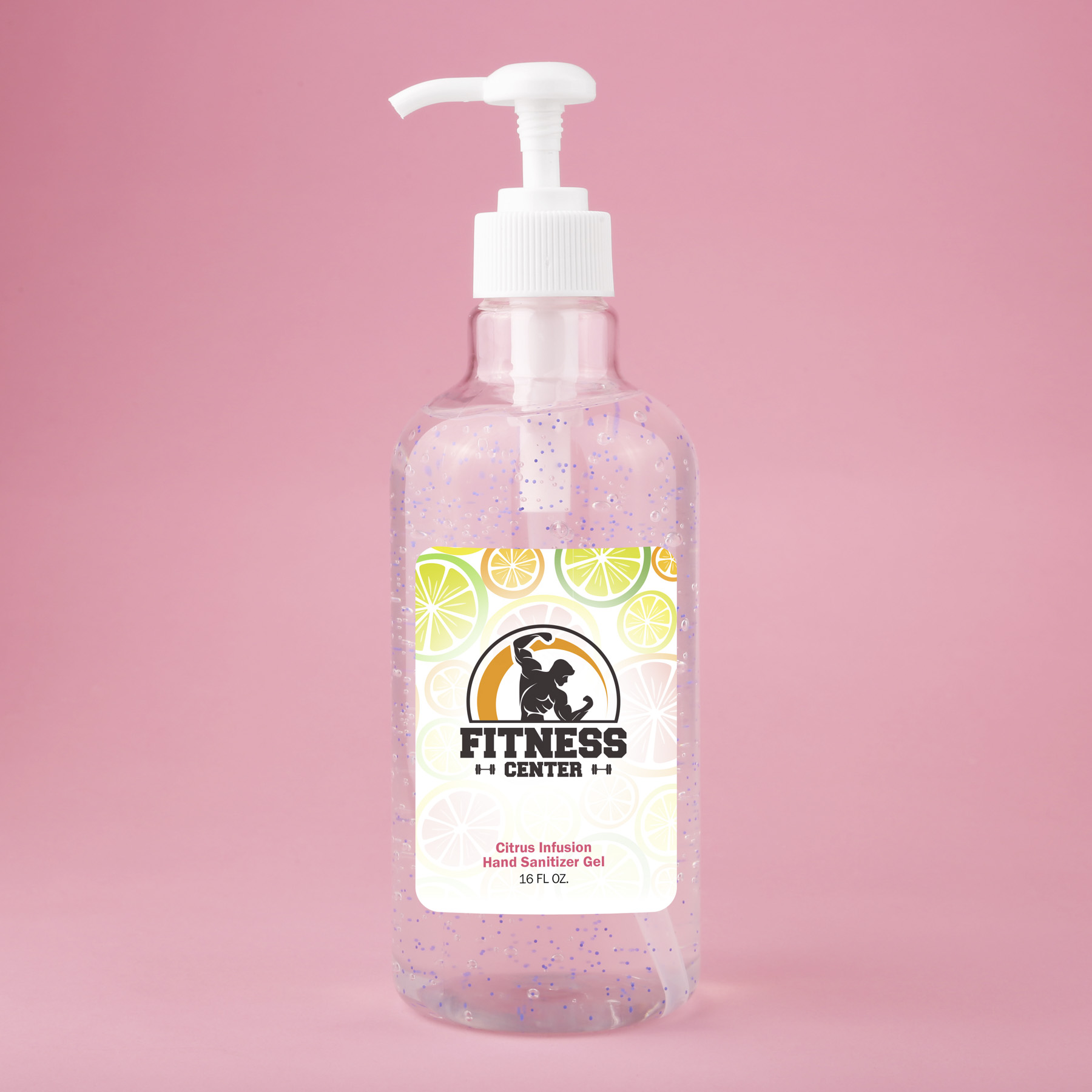 16oz Hand Sanitizer Gel With Moisturizing Beads