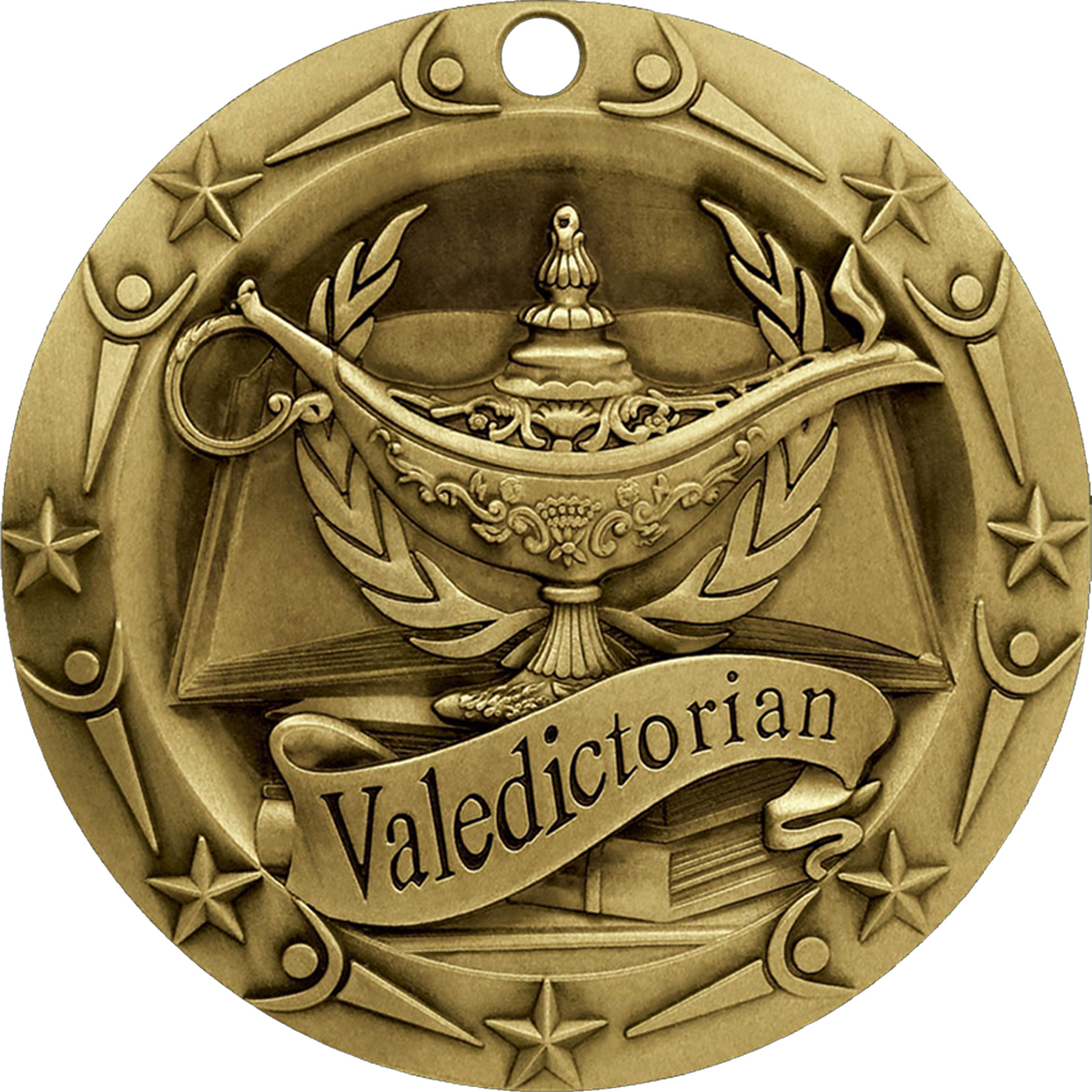 Stock World Class Sports & Academic Medals: Valedictorian